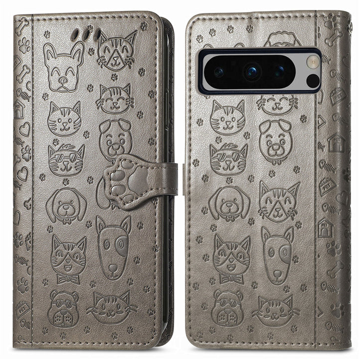 Cats and Dogs Flip Over Google Pixel Case - ChunkCase