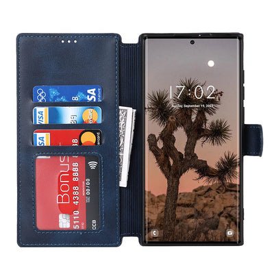 Flip Leather Wallet Samsung Galaxy Case - ChunkCase
