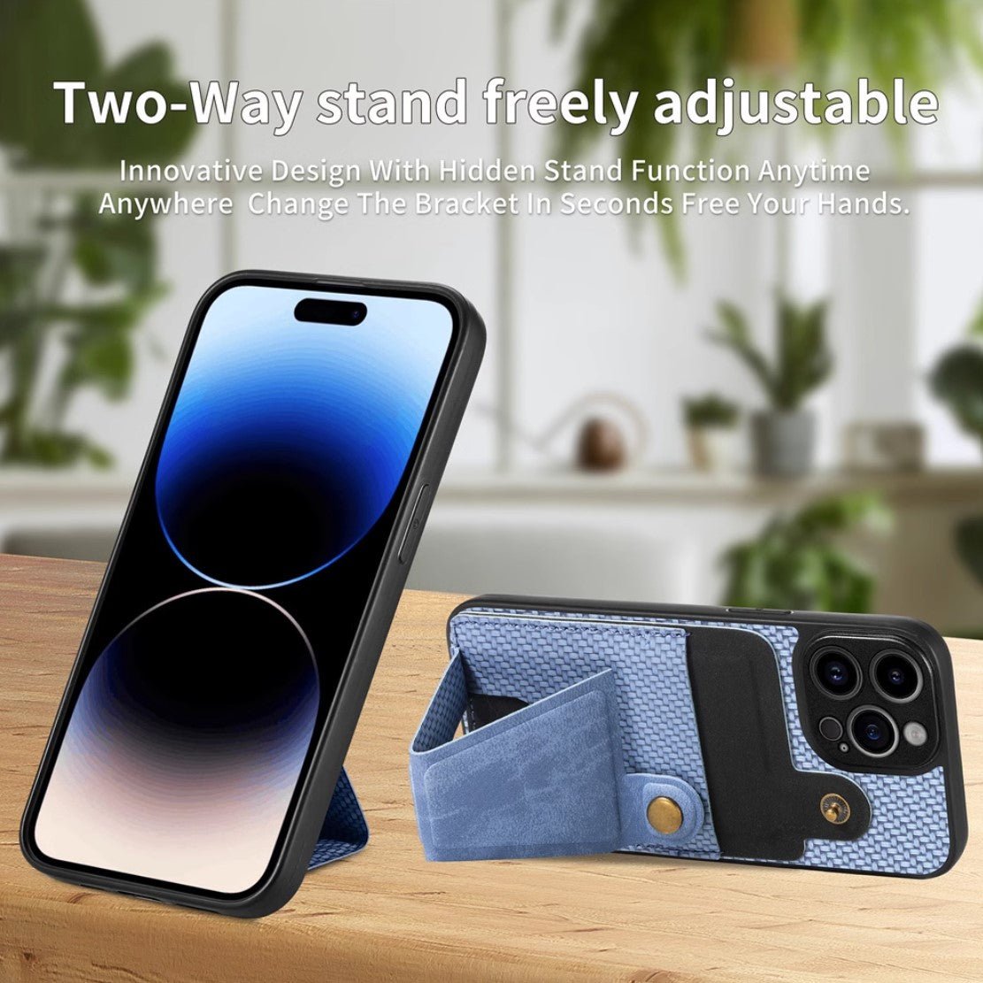 K Stand iPhone Wallet Card Case -#option1-#-ChunkCase
