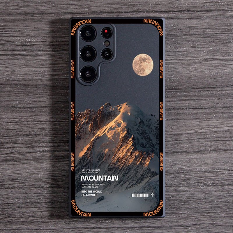 Orange Mountain Samsung Galaxy Case - ChunkCase