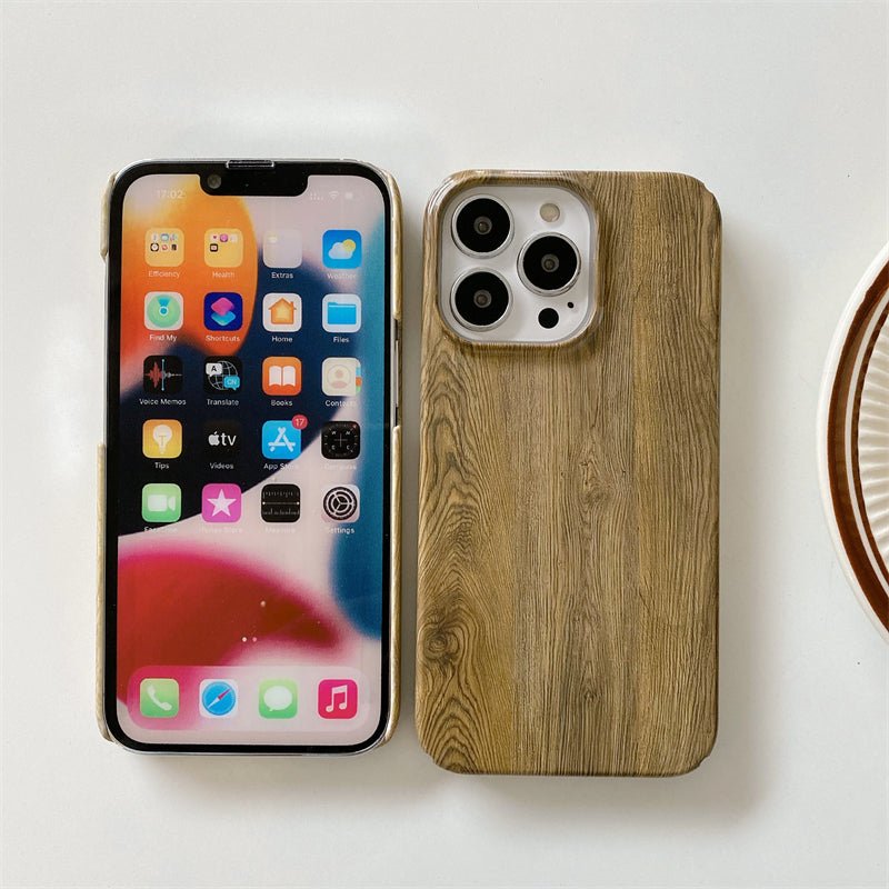 Minimalisic Wood iPhone Case -#option1-#-ChunkCase