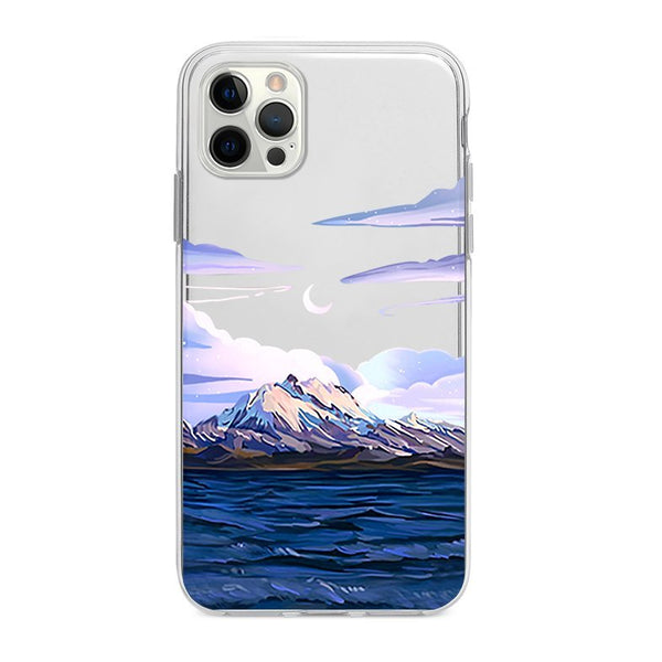 Sunset and Mountain iPhone Case