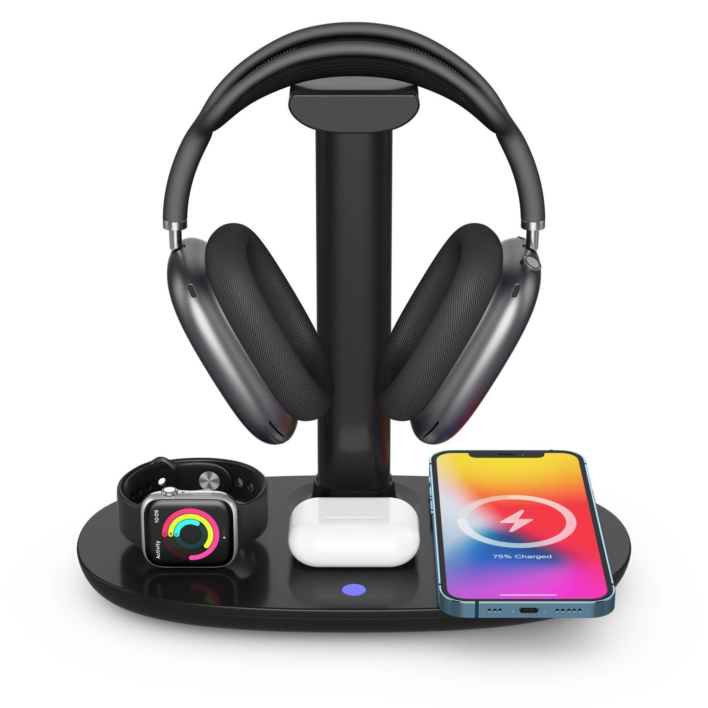 Wireless Charger Station with Headphone Hanger - ChunkCase